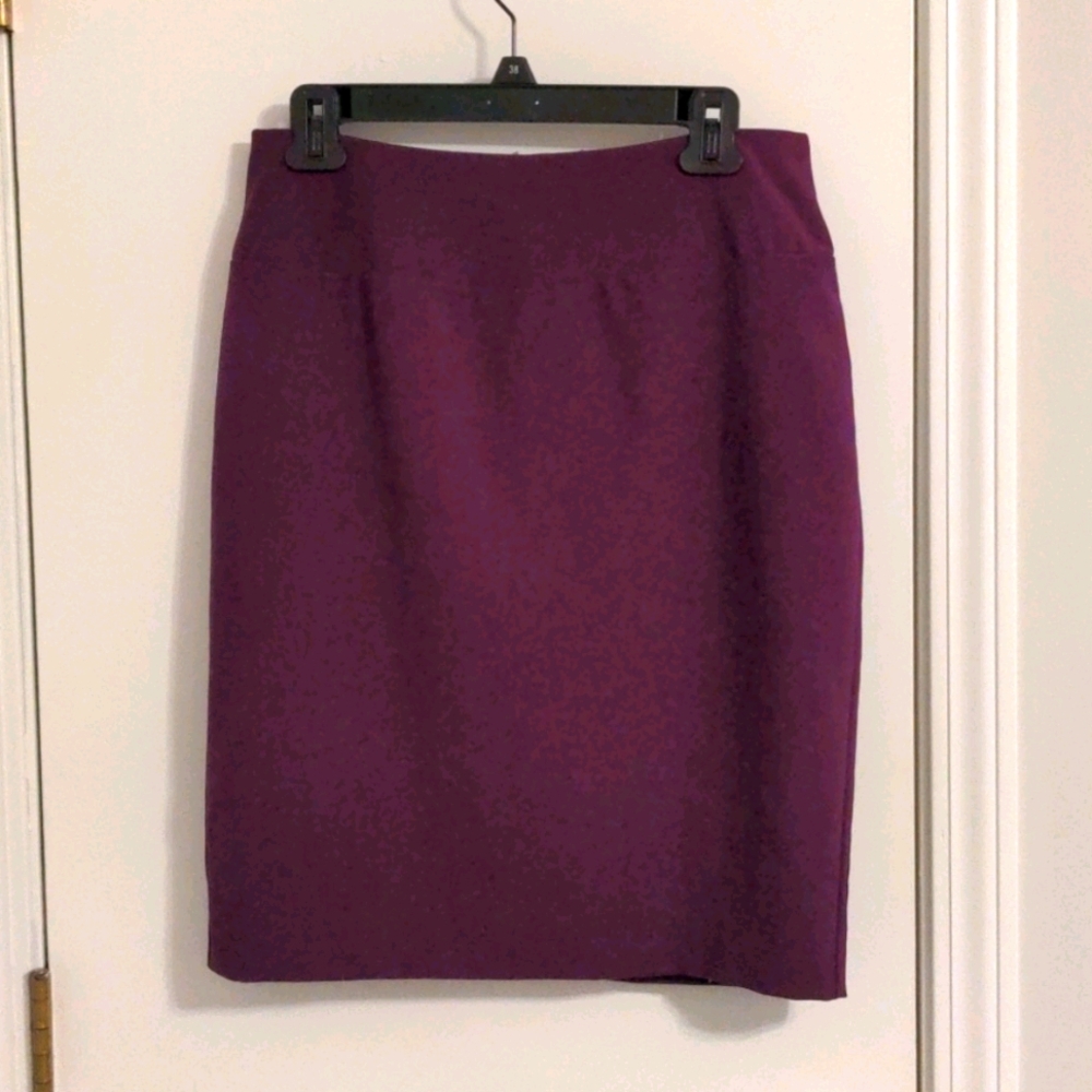 Purple Ellen Tracy skirt